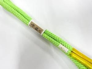 未使用品　正絹　手組帯締め